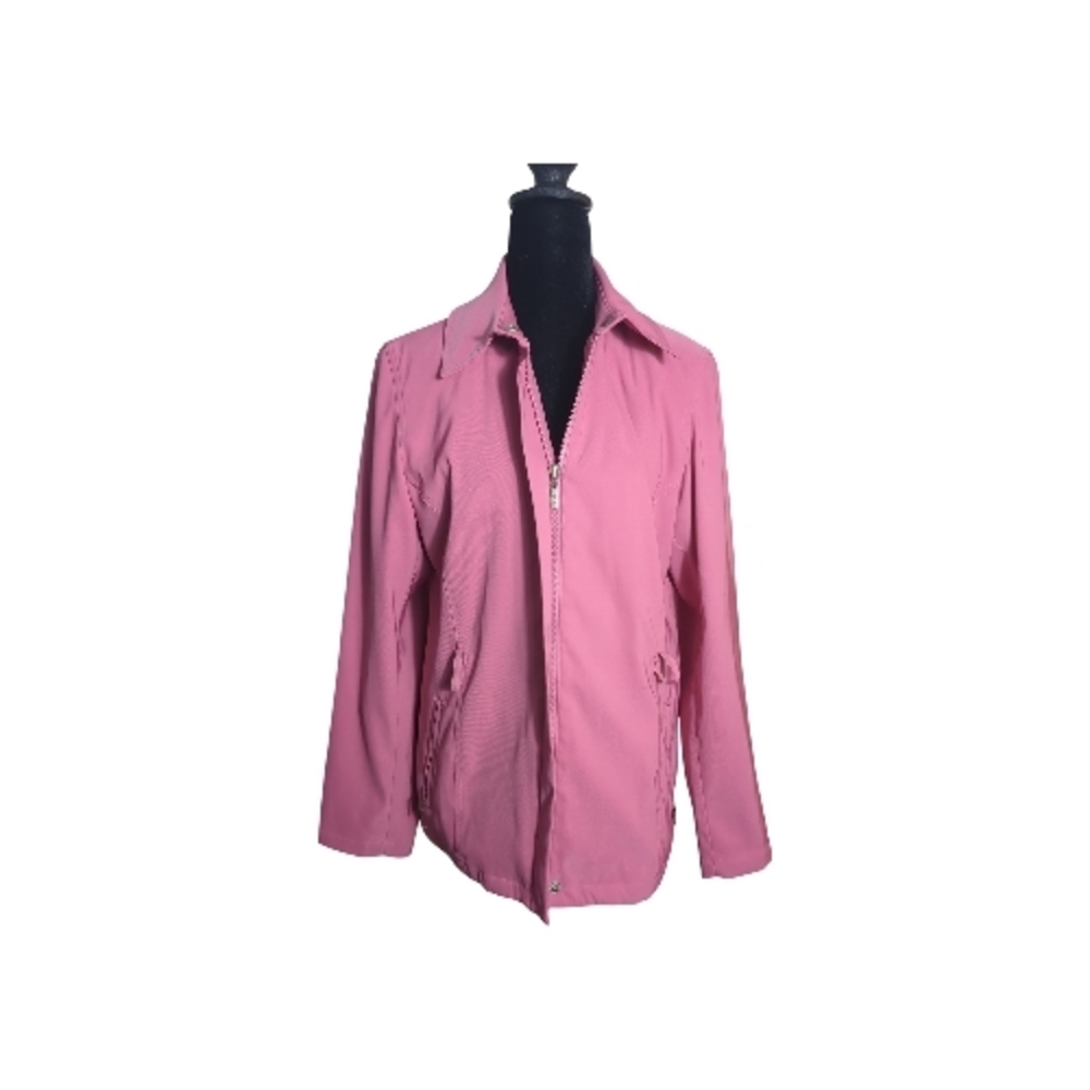 Esprit Vintage Medium Pink Light Utility Jacket Y2K 90's Bubblegum Coquette Twee